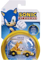 imagen Sonic The Hedgehog Véhicule métallique Tails de 6 cm