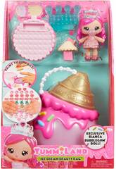 YummiLand Trousse de beauté Glaces avec poupée Bianca Bubblegum exclusive et accessoires