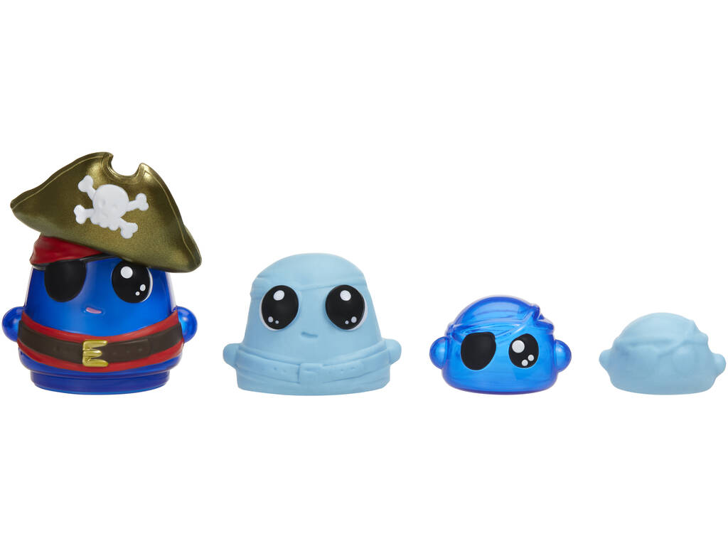 DohKins Barco Pirata con Piratas y Accesorios