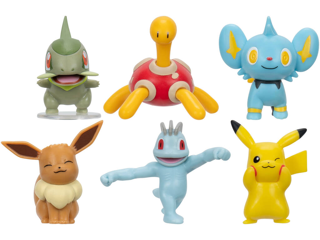 Multipack Pokémon Battle Figure avec 6 figurines