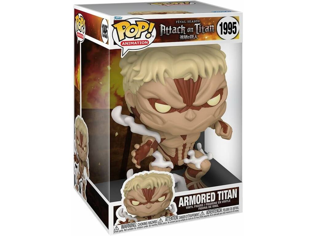 Funko Pop Animation Attack On Titan Figurine Armored Titan