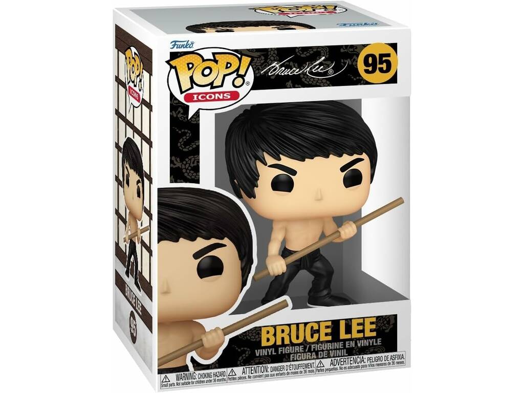 Funko Pop Icons Figura Bruce Lee Dinamic