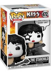 imagen Funko Pop Rocks Kiss Figura The Starchild Sayings
