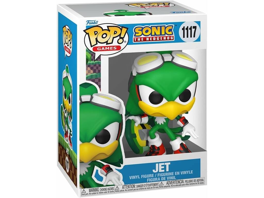 Funko Pop Games Sonic The Hedgehog Figura Jet
