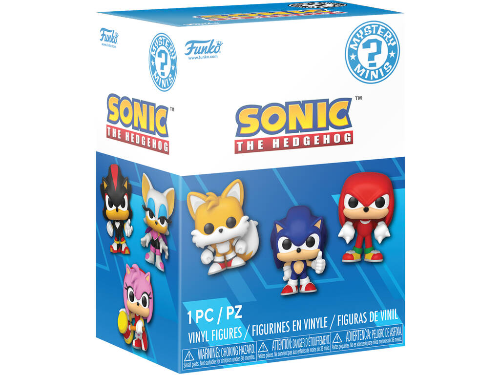 Funko Mystery Minis Sonic The Hedgehog Figurine surprise