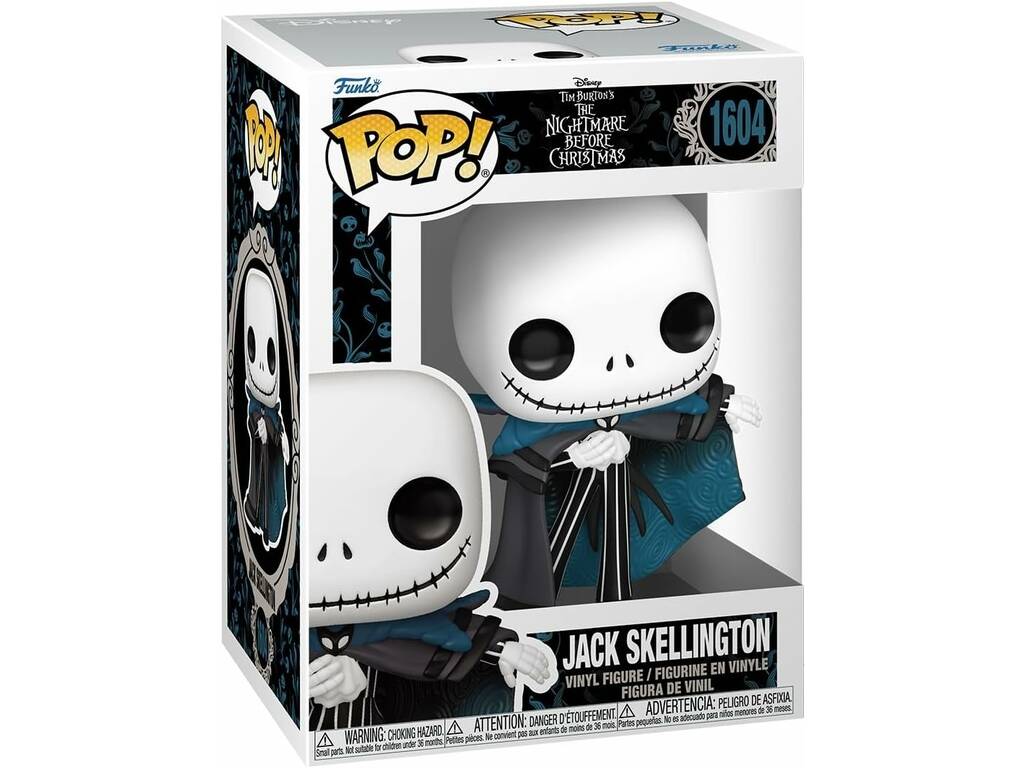 Funko Pop Nightmare Before Christmas Figurine Jack Skellington avec cape