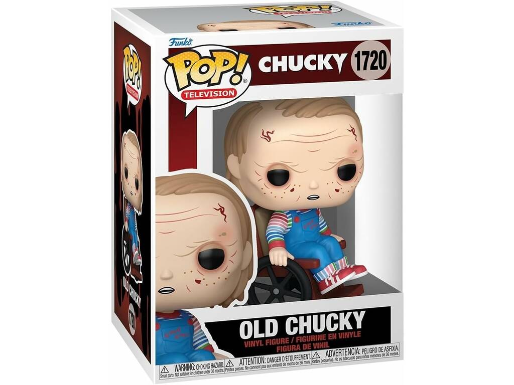 Funko Pop Television Chucky Figurine Old Chucky