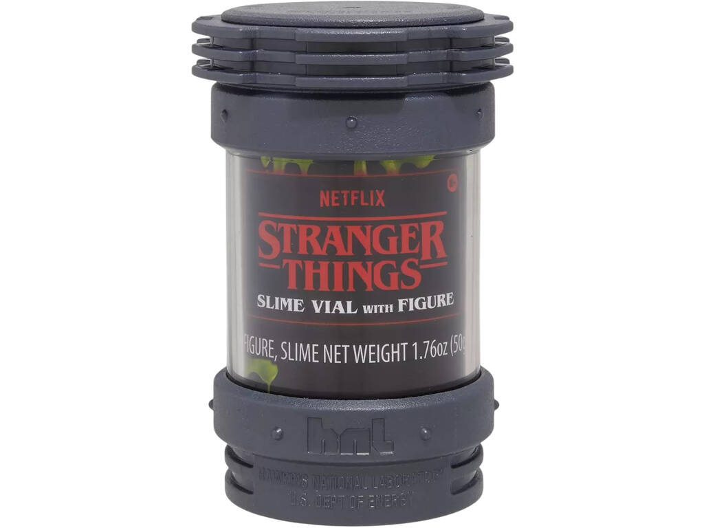 Stranger Things Bocal de slime avec figurine surprise de 5 cm