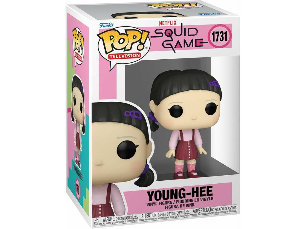 Funko Pop Television El Juego del Calamar Figura Young-Hee