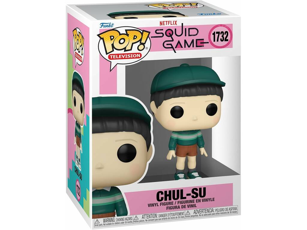 Funko Pop Television Le Jeu de l'encre Figurine Chul-Su