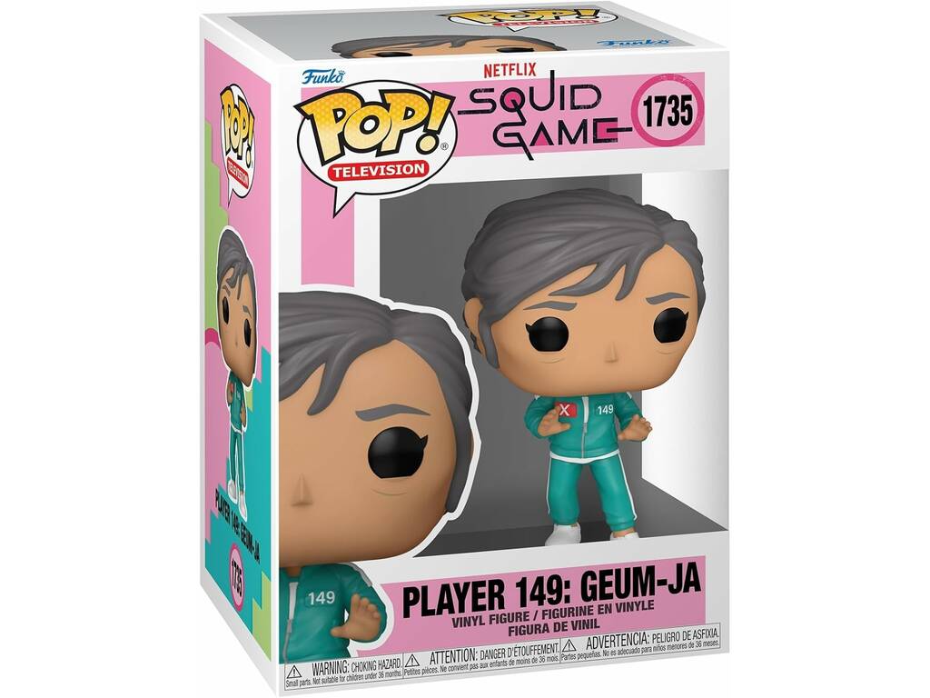 Funko Pop Television El Juego del Calamar Figura Player 149: Geum-Ja