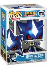 imagen Funko Pop Games Sonic The Hedgehog Figura Neo Metal Sonic