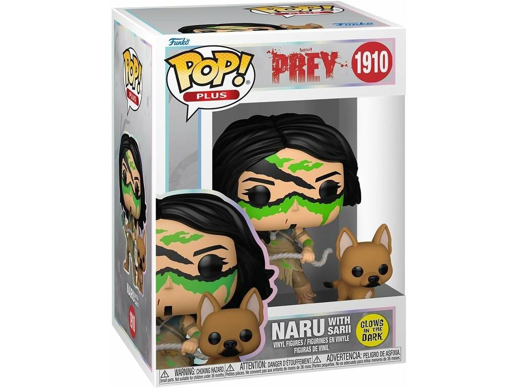 Funko Pop Movies Predator Figurine Naru Glows In The Dark avec Sarii