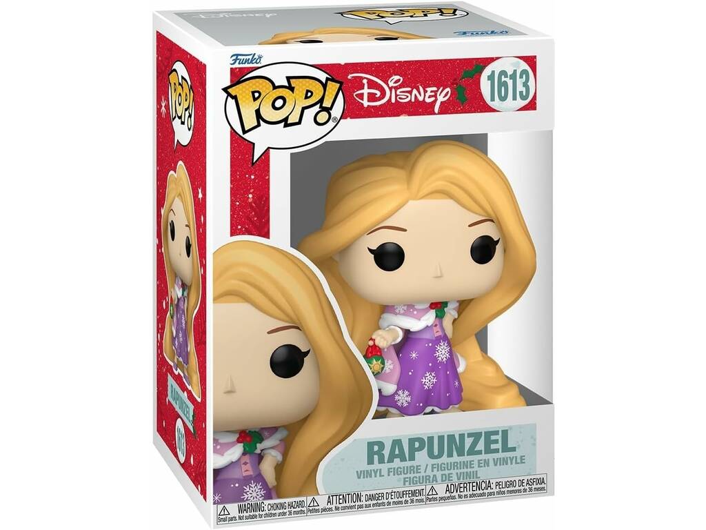 Funko Pop Princesses Disney Figurine Rapunzel de Noël