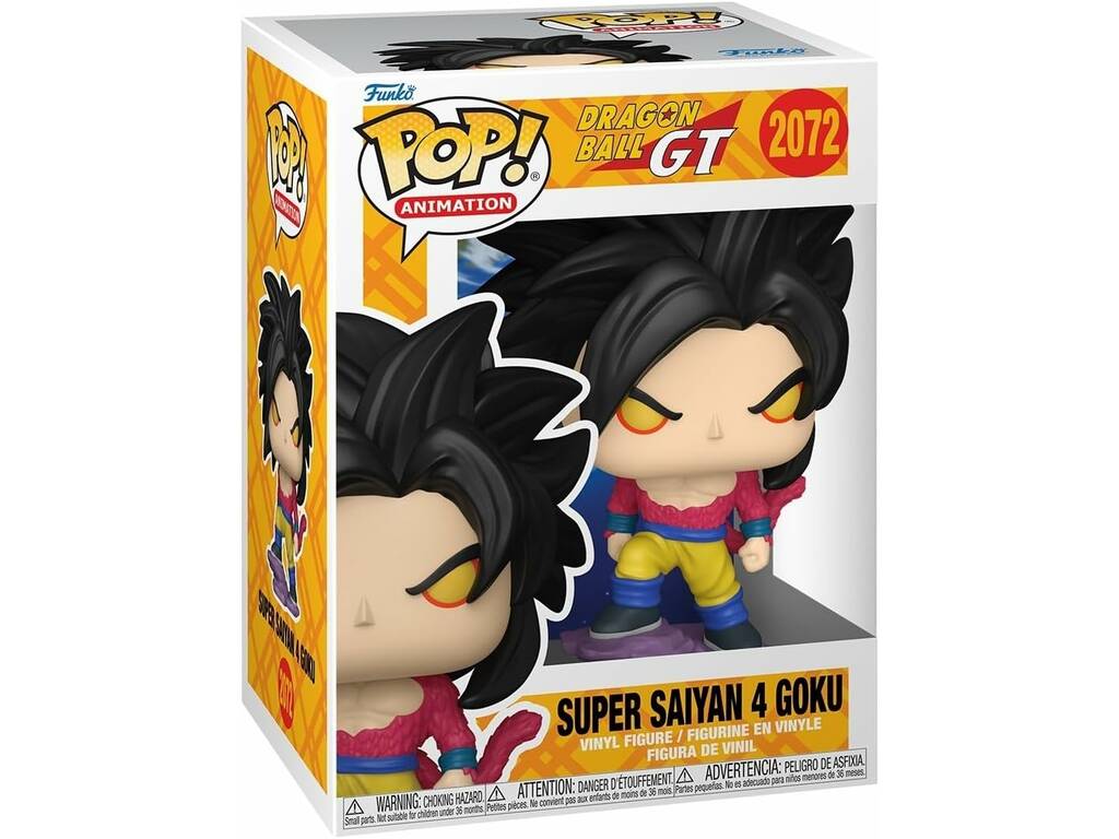 Funko Pop Animation Dragon Ball GT Figurine Super Saiyan 4 Goku
