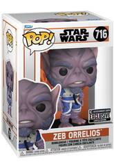 imagen Funko Pop Star Wars Entertainment Earth Exclusive Figurine Zeb Orrelios Limited Edition
