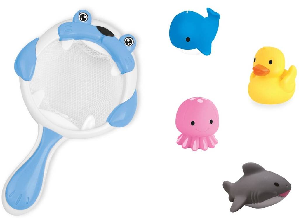 Jeu de salle de bain Animaux avec 5 pièces