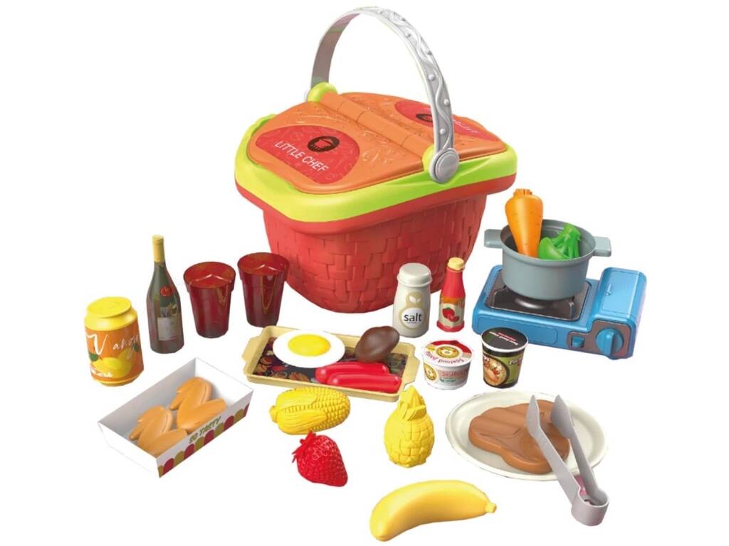 Petit panier barbecue 27 pièces