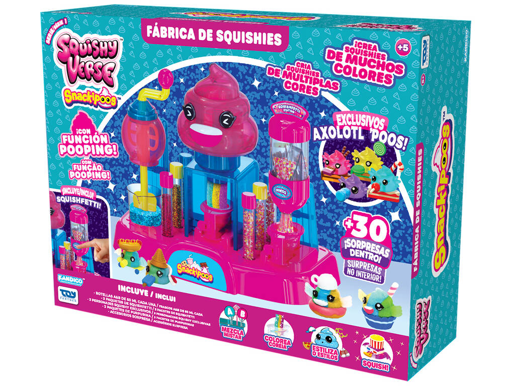 SquishyVerse Snackipoos Fábrica de Squishies