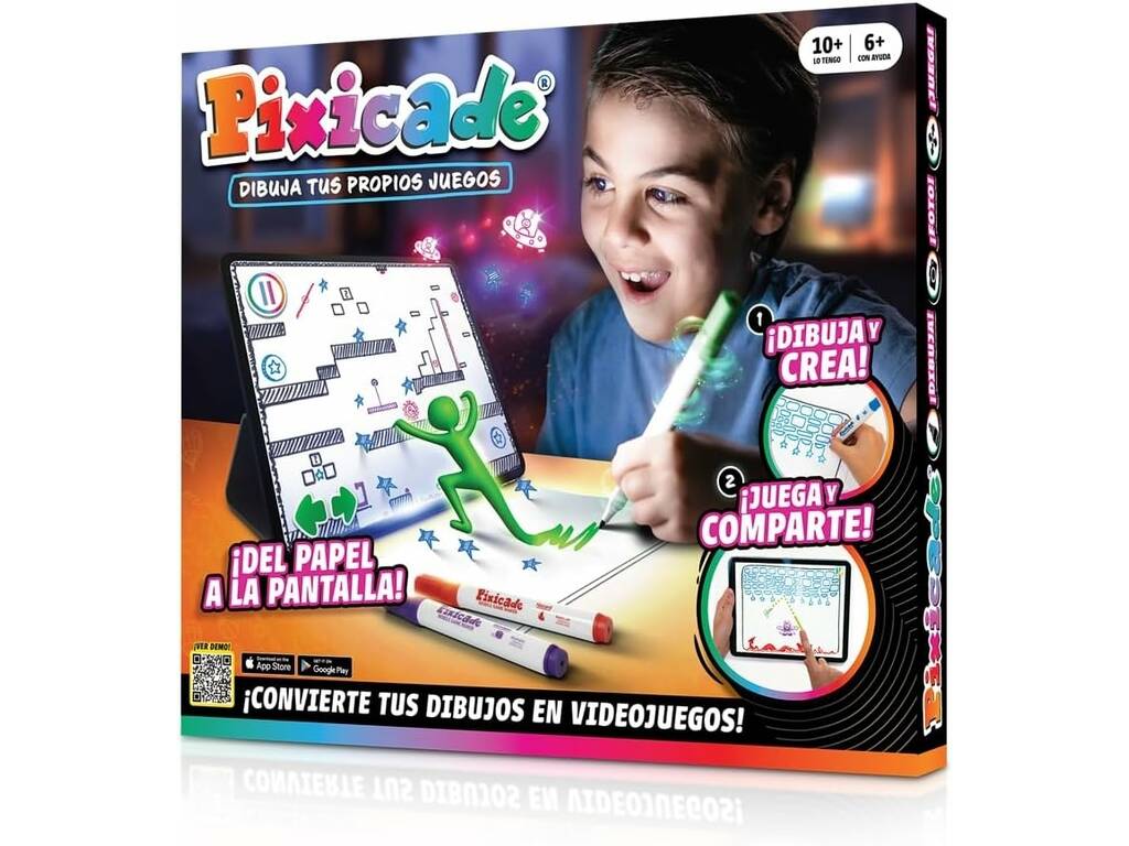 Pixicade Votre dessin dans un jeu vidéo