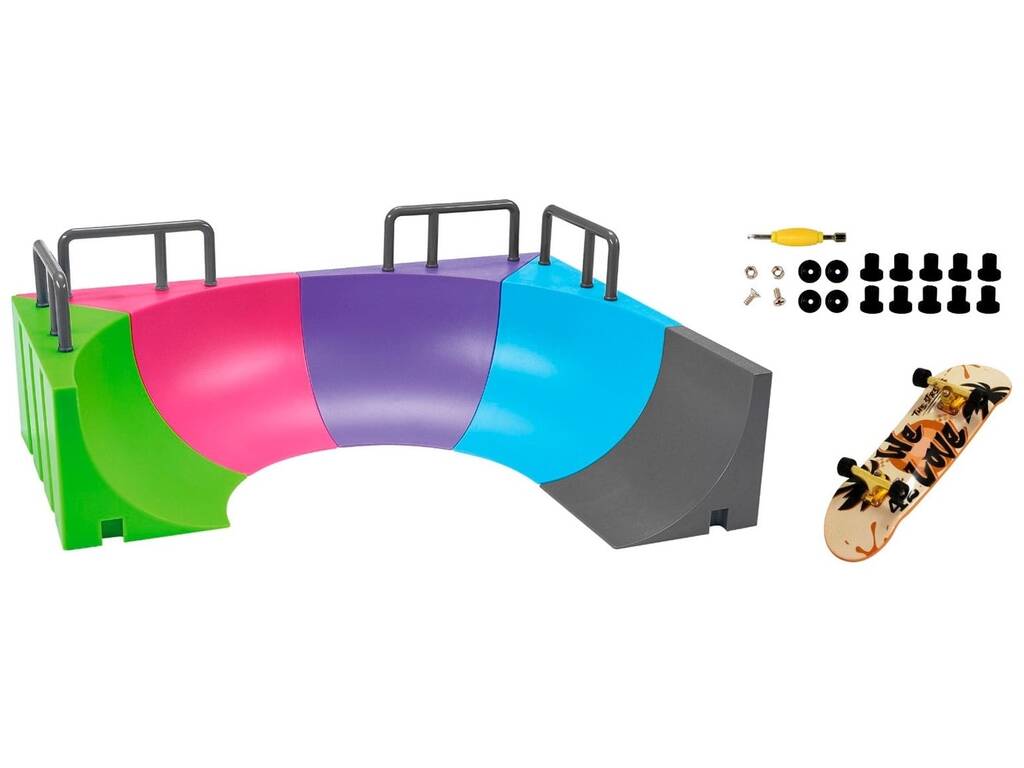 Finger Skatepark Conjunto Estrutura de Acrobacias com Moto e Skates