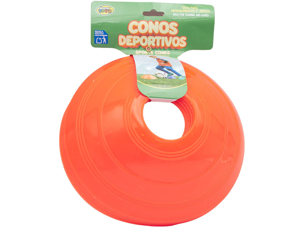 Lot de 6 cônes de sport