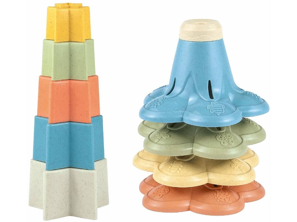 Jeu de pyramides empilables