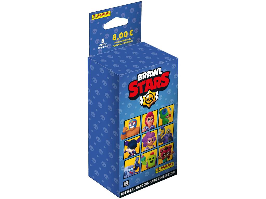Collection de cartes à collectionner Brawl Stars 2 Ecoblister avec 8 pochettes