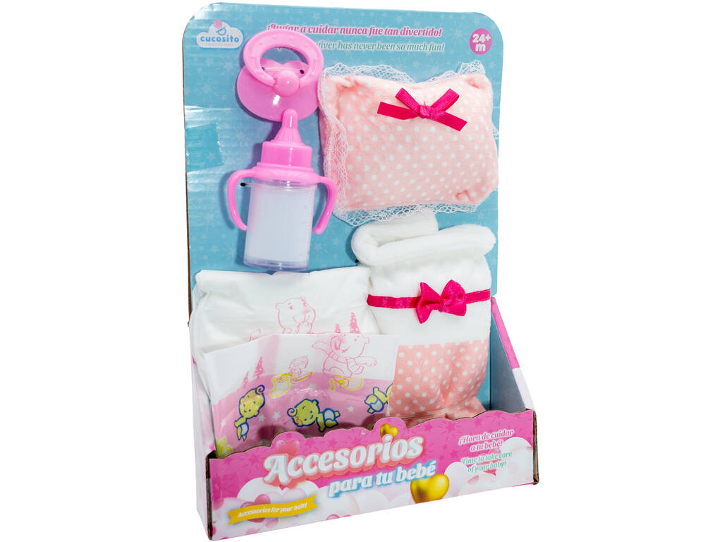 Accessoires pour bébé Pack Repos avec biberon magique
