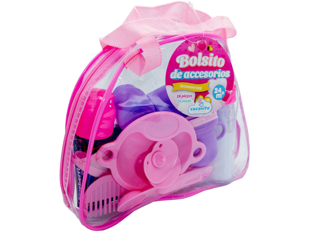 Sac à accessoires pour bébé 16 pièces avec biberon magique