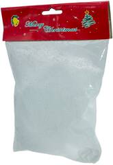 Décoration de Noël Sachet de neige artificielle en poudre de 15 g
