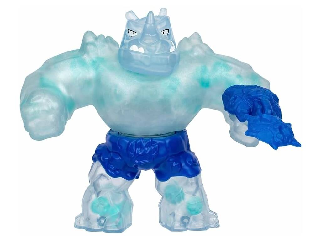 Heroes Of Goo Jit Zu Meteor Madness Figura Ultra Rare Crunchy Rhinostone