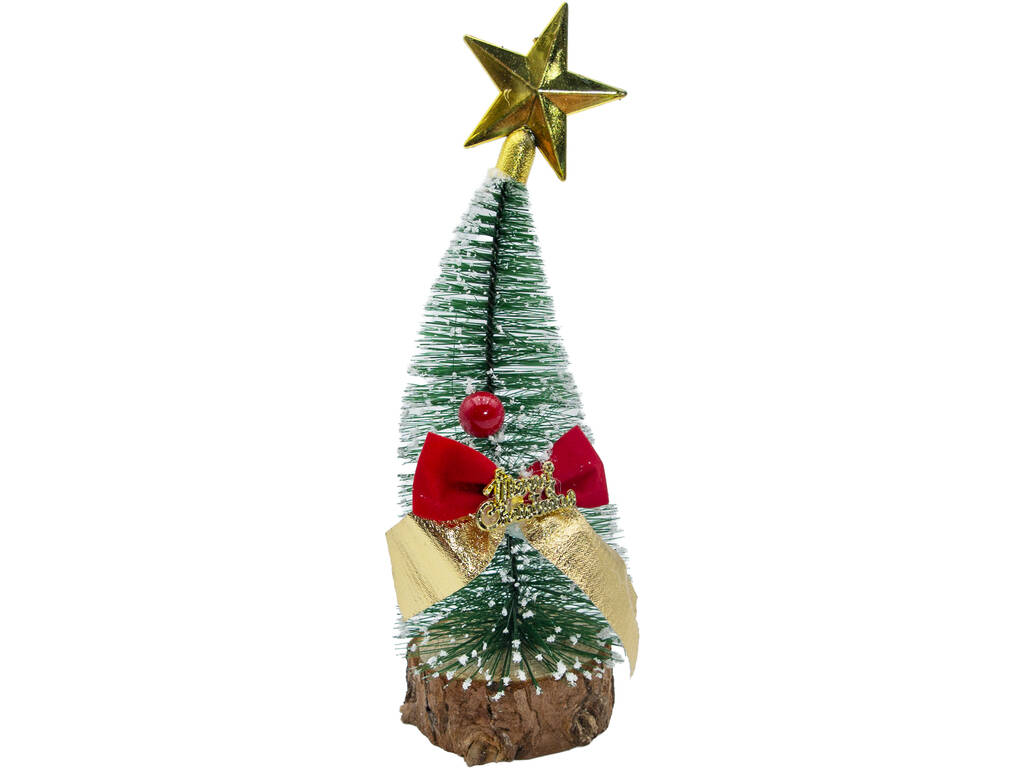 Décoration de Noël Arbre de Noël décoré de 24 cm