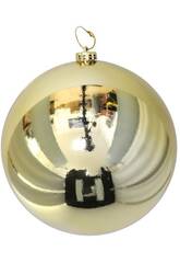 Décoration de Noël Boule de Noël dorée de 15 cm