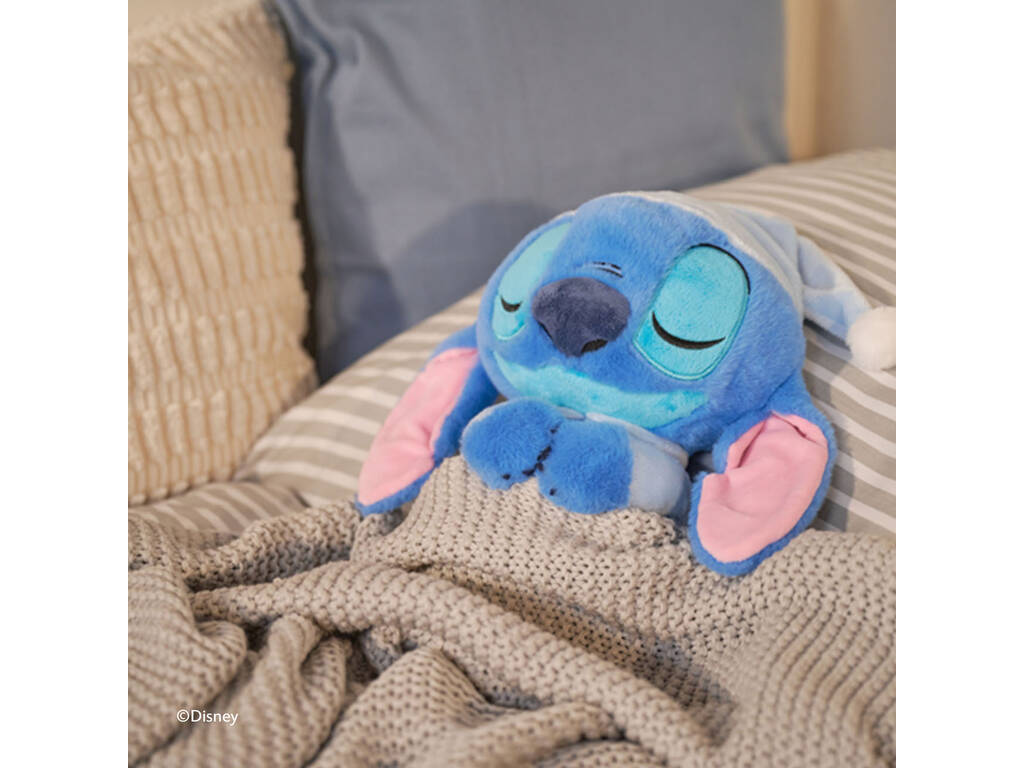 Peluche Disney Stitch Stitch Heure du coucher de 31 cm