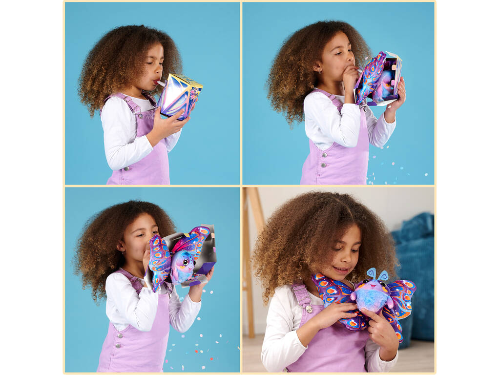 FluffyFly Peluche Papillon Surprise