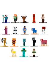 Nano Metalfigs Minecraft Pack 18 Figuras de Metal de 4 cm