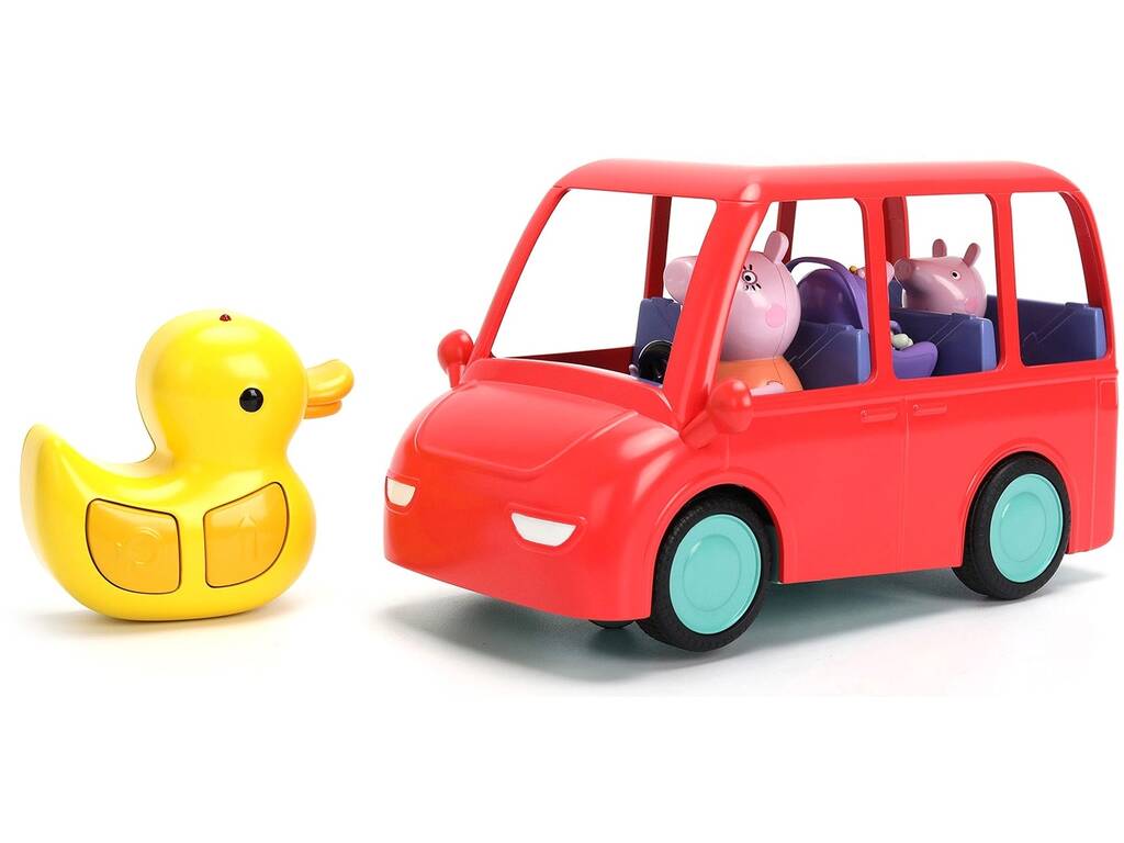 Peppa Pig Voiture familiale radiocommandée de 19 cm