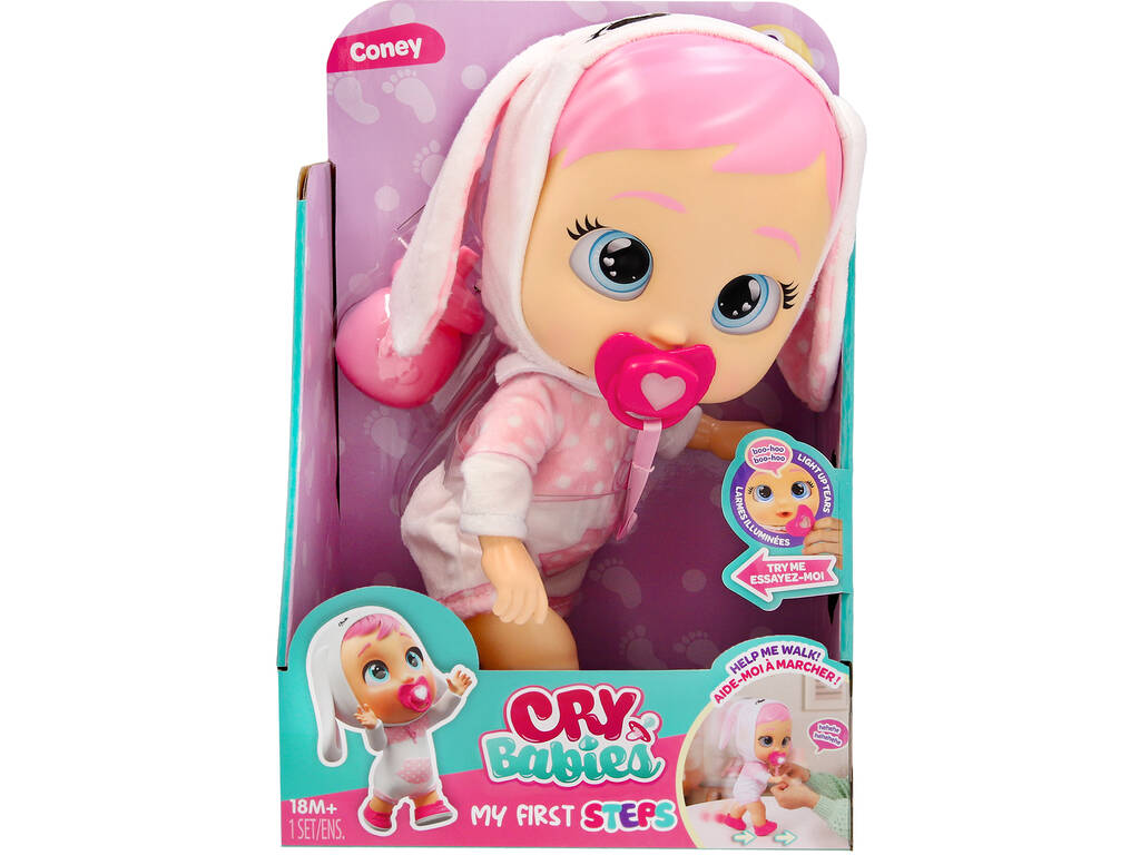 Bébés qui pleurent My First Steps Poupée Coney