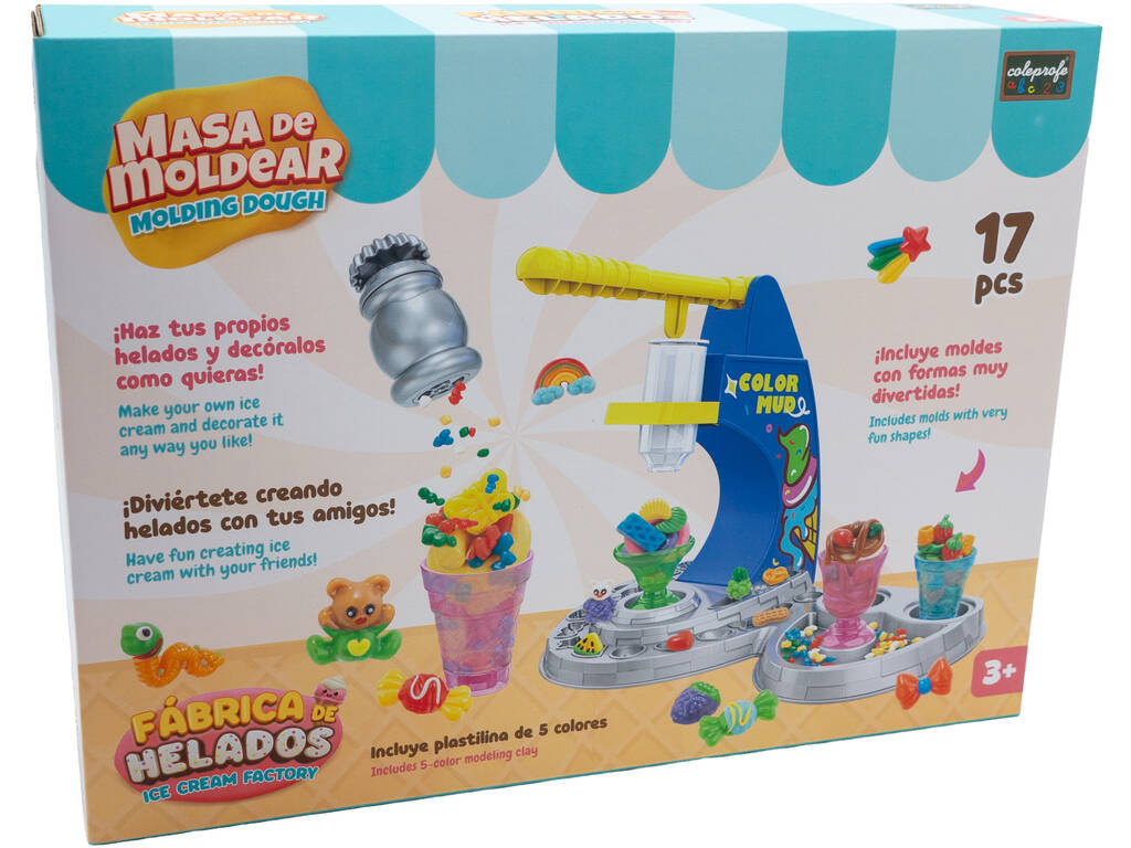 Pâte à modeler Set Fabrique de glaces