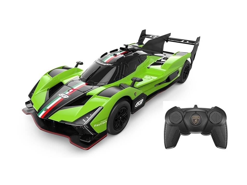 Voiture radiocommandée 1:24 Lamborghini SC63 verte