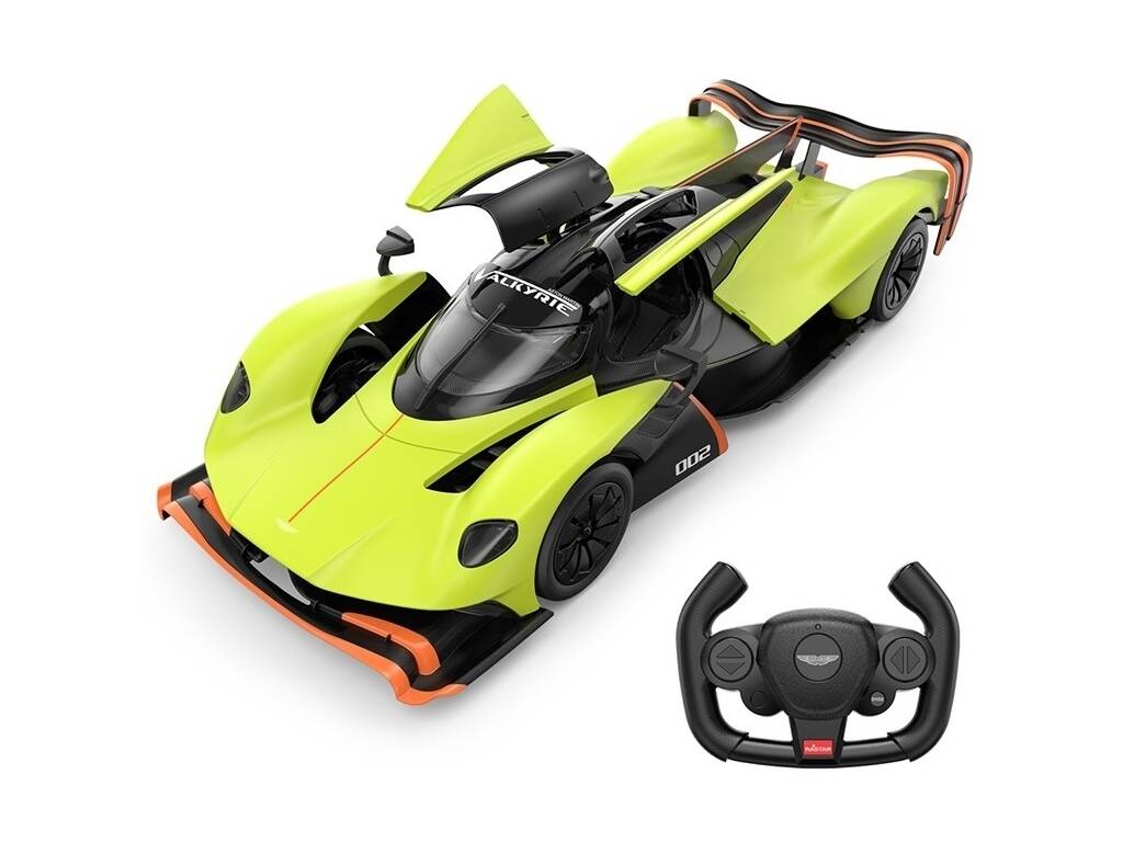 Voiture radiocommandée 1:14 Aston Martin Valkyrie AMR Pro Vert clair