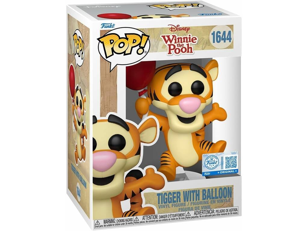 Funko Pop Disney Winnie The Pooh Figura Tigger con Globo