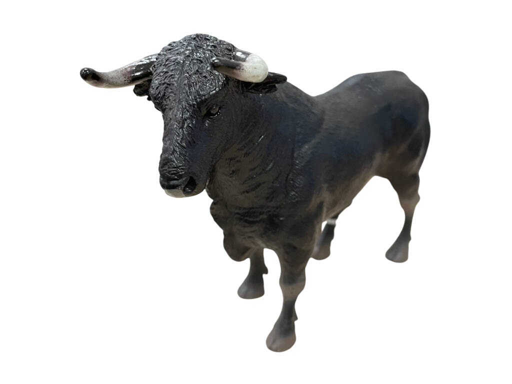 Figura Touro Calmo Castanho de 10x4x15 cm