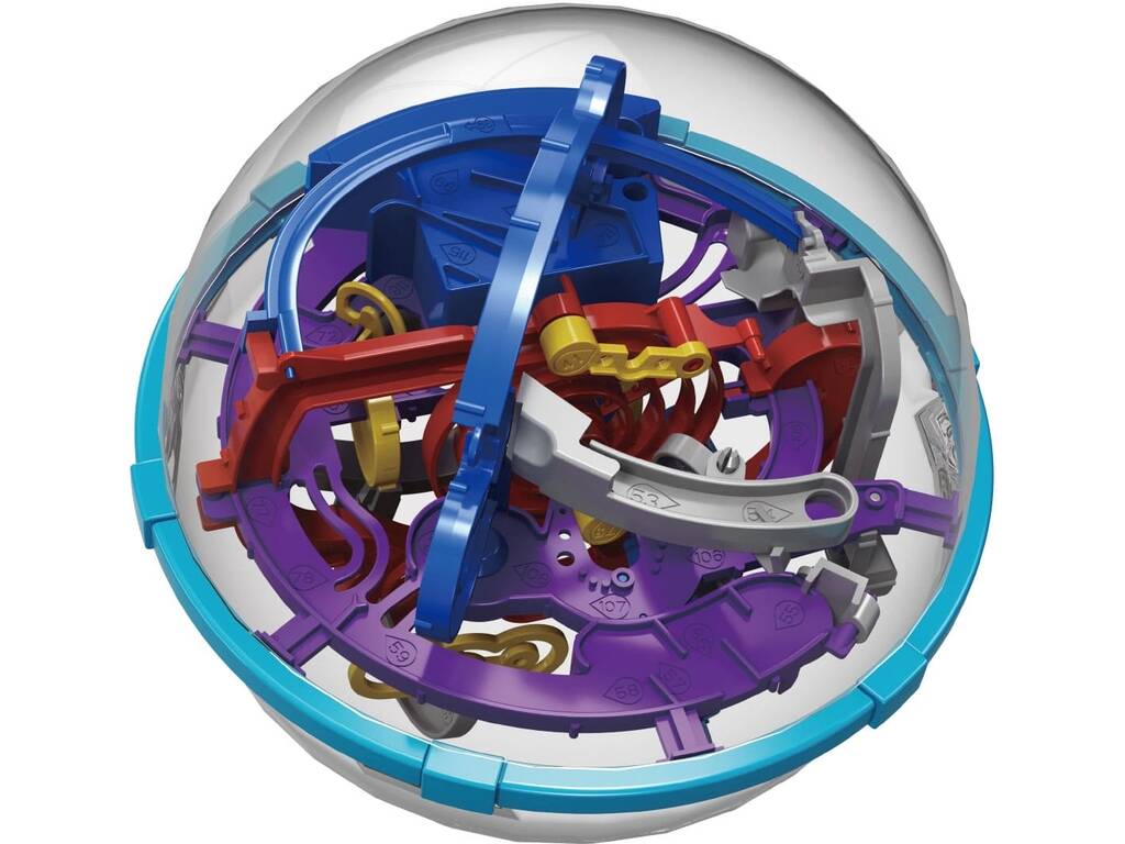 Laberinto 3D Bola Vortexion Space Azul con 118 Obstáculos