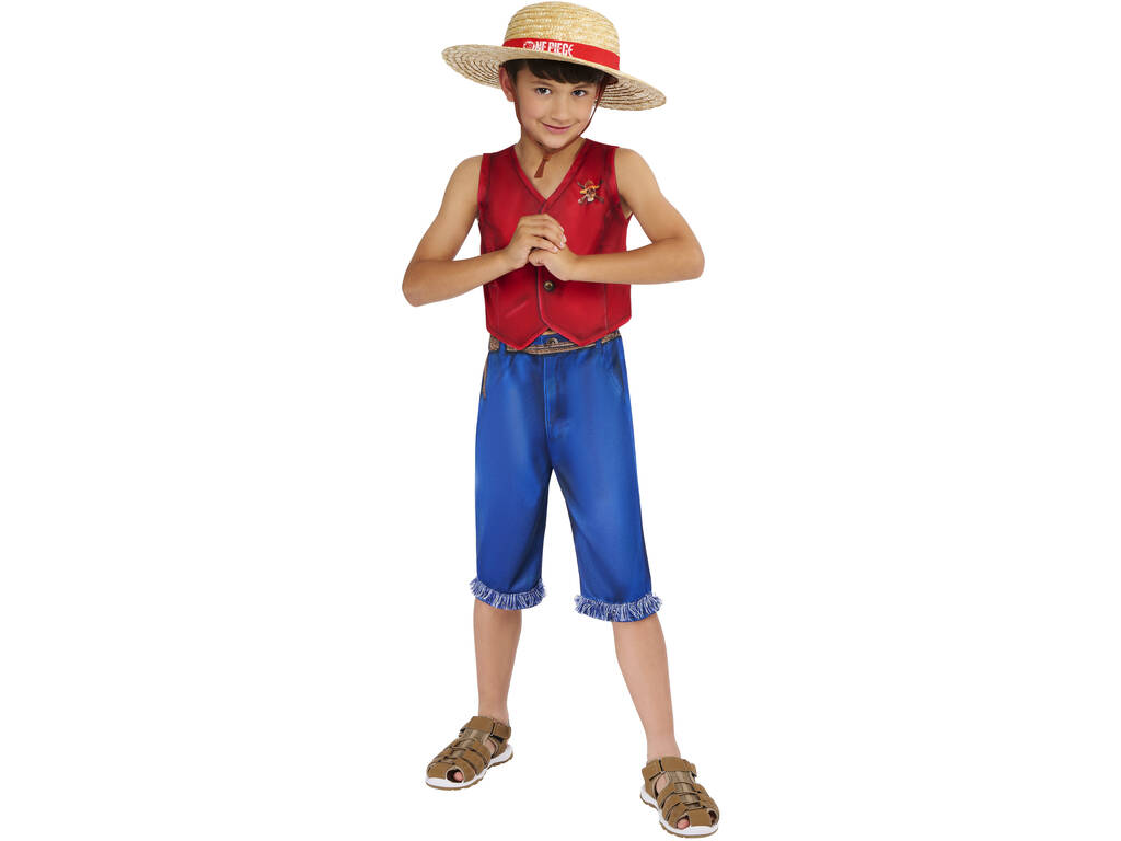 Déguisement enfant One Piece Monkey D. Luffy taille M