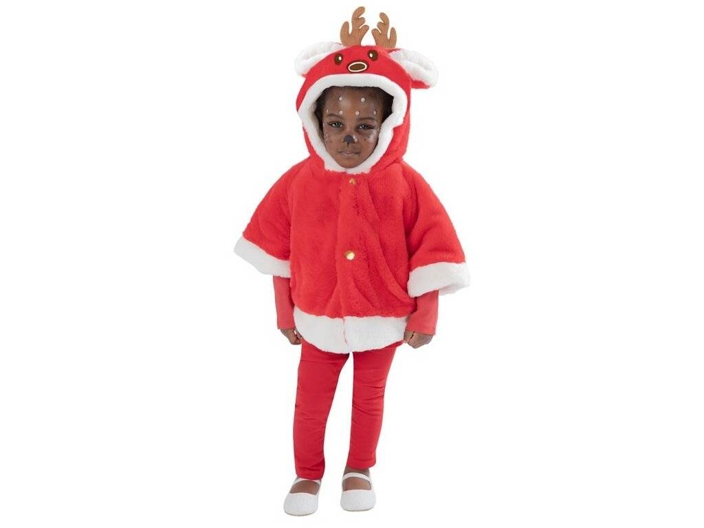 Déguisement enfant Baby Santa Reno taille XXS avec capuche