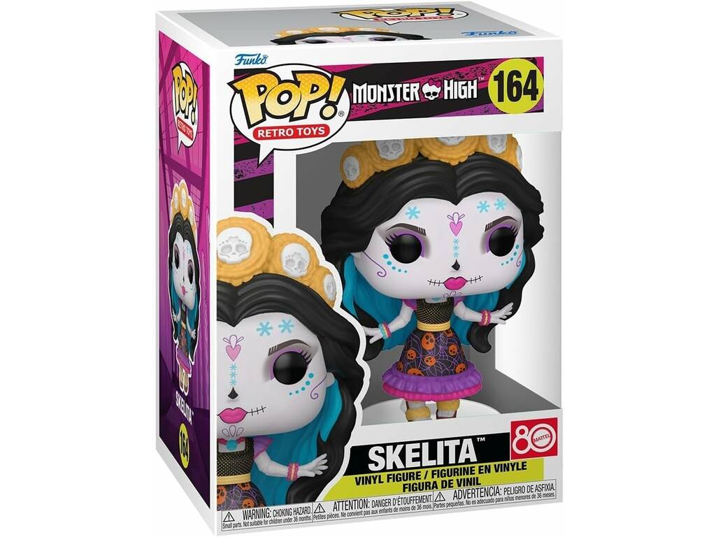 Funko Pop Retro Toys Monster High Figurine Skelita