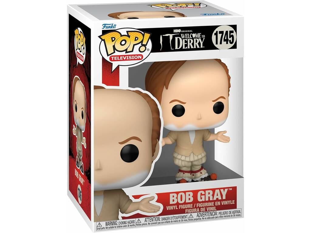 Funko Pop Television IT Welcome To Derry Figurine Bob Gray