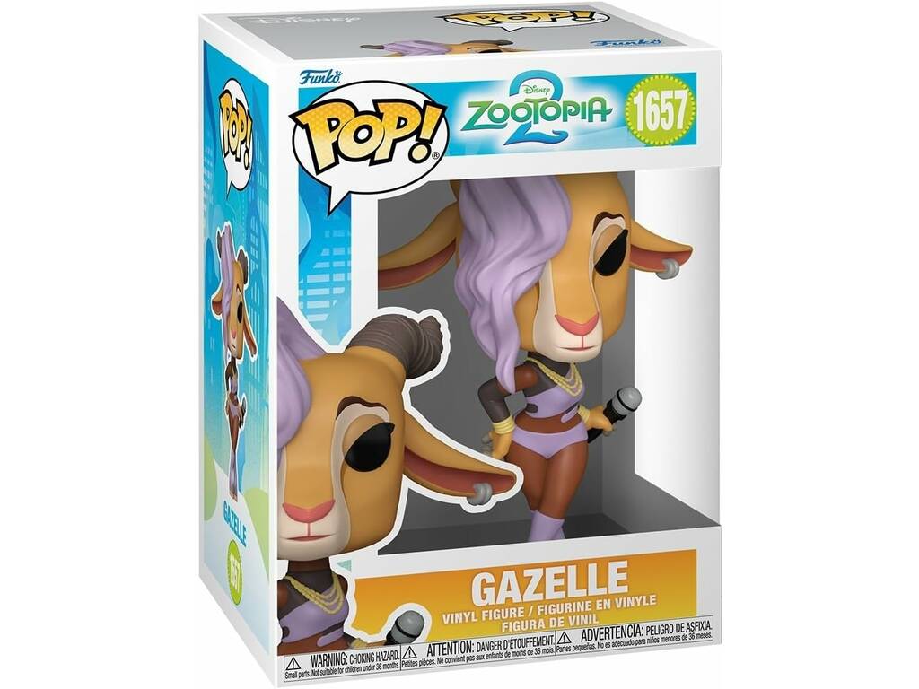 Funko Pop Disney Zootropolis 2 Figura Gazelle